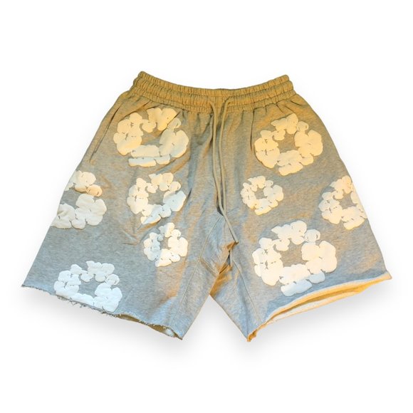 Denim Tears Other - READYMADE x Denim Tears Cotton Wreath Sweatshorts Grey/White